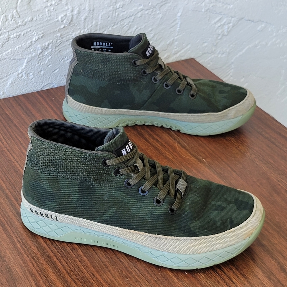 Nobull Mid-trainer Camoflauge Womens Size 7.5 Shoes